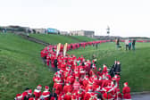 The Santa 5k and 10k in Southsea last year.