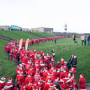 The Santa 5k and 10k in Southsea last year.