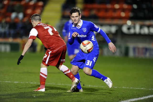 Jack Maloney made 11 appearances for Pompey after coming through the youth set-up. Now he is Waterlooville AFC's manager. Picture: Allan Hutchings