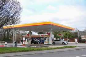 Shell petrol station in Wickham - 26/12/25. It has recently been refurbished and reopened.