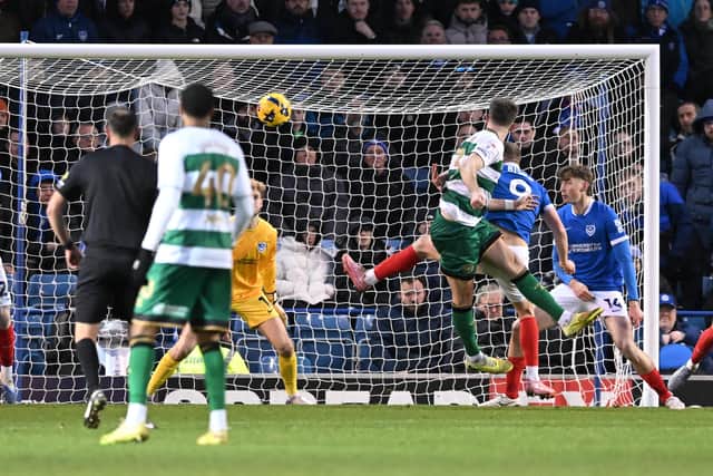 Jimmy Dunne levels for QPR against Pompey. Pic: Graham Hunt/ProSportsImages