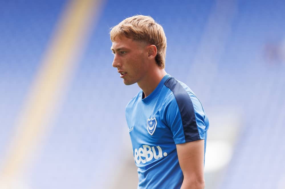 Jacob Farrell has yet to feature in the Championship for Pompey this season. Picture: Paul Phelan/ProSportsImages
