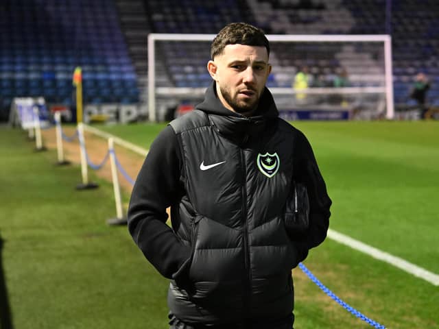 Pompey’s Conor Chaplin