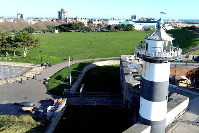 Southsea Castle is just around the corner from the D-Day Story Museum.
