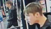 Police wish to speak to this male after a woman and a shop worker were attacked in Chichester.