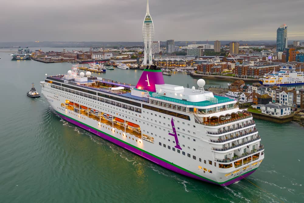 MS Ambition will be one of the major cruise ships coming to Portsmouth in 2026, as Portsmouth International Port announces its cruise schedule.