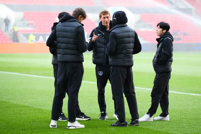 Jacob Farrell returned to the Pompey squad at Bristol City on New Year’s Day after four months sidelined by injury. Picture: Getty
