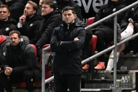 Pompey boss John Mousinho. Pic: Graham Hunt/ProSportsImages