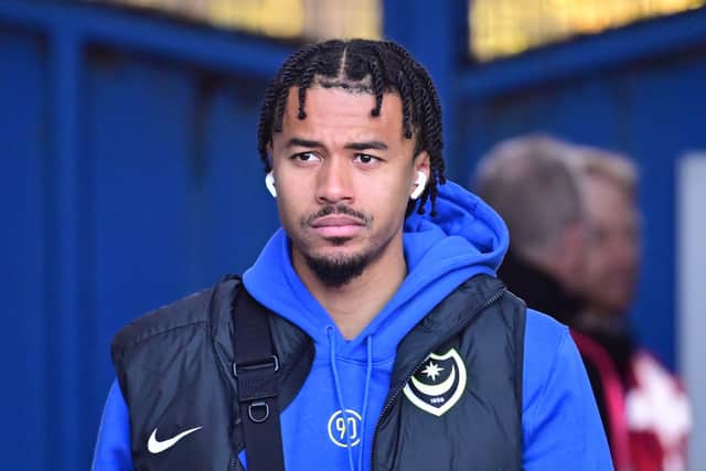 Florian Bianchini’s last game for Pompey was in November 2025. Picture: Dennis Goodwin/ProSportsImages