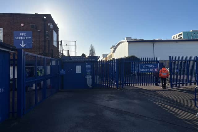 Pompey's match against Ipswich was called off this morning due to a frozen pitch.