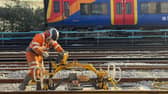 Rail works disrupted services between London Waterloo and Clapham Junction