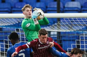 Toby Steward helped Scottish Championship leaders St Johnstone to a 1-0 victory over Arbroath at the weekend. Picture: Calum Chittleburgh / SNS Group