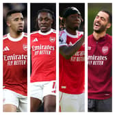 Pompey could well see the likes of (from left to right) Gabriel Jesus, Eberechi Eze, Noni Madueke and Mikel Merino in the FA Cup at Fratton Park on Sunday.
