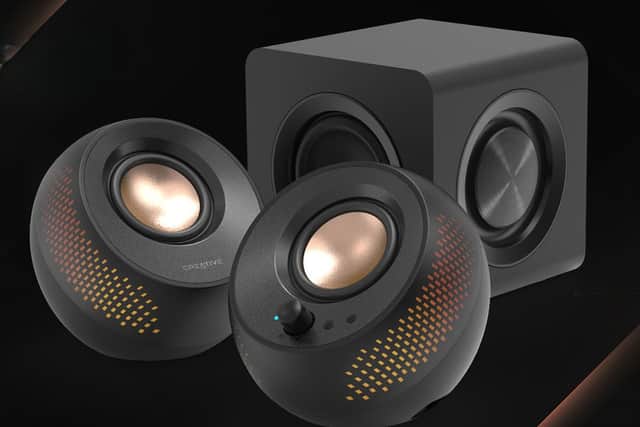 The lights look best in a low light - but the spectrum of colours available is remarkable, and they're easy to customise