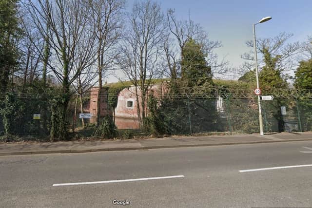 Fort Rowner, situated on the grounds of HMS Sultan in Gosport.