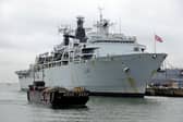 Pictured: HMS Albion.
