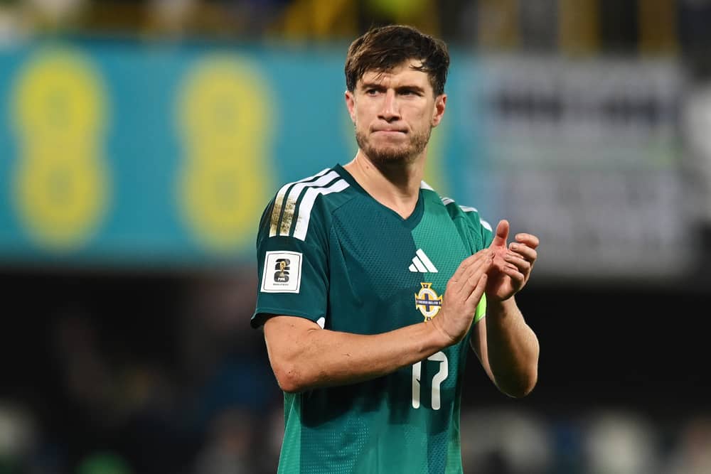 Pompey are reportedly keen on Northern Ireland international Paddy McNair. Pic: Getty