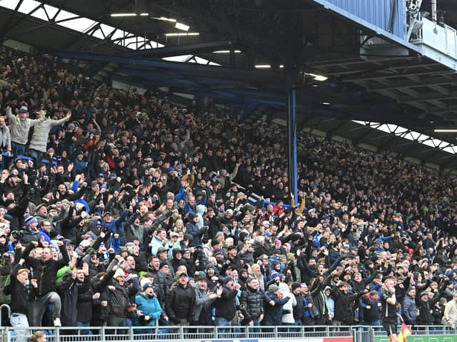 Fratton Park was a sell out as 20,611 supporters attended Pompey’s FA Cup clash against Arsenal in January. Picture: Graham Hunt/ProSportsImages