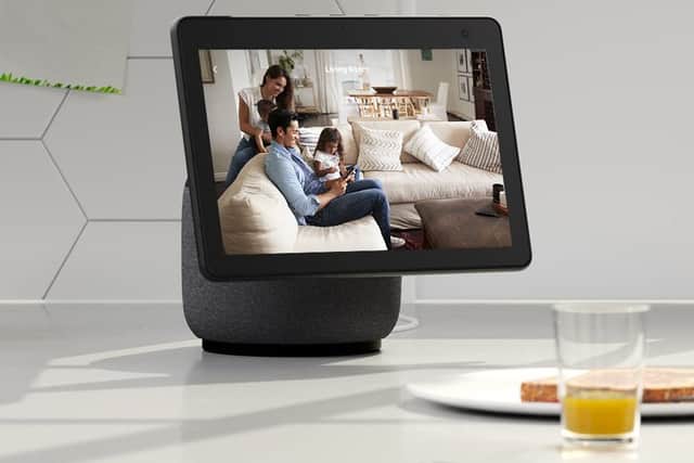 Link it up to a smart display and you can monitor your spaces live