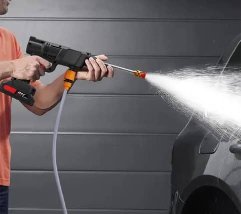 Wash the rock salt off your car to protect it from rust with this bargain cordless pressure washer