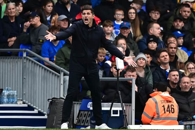 John Mousinho joined Pompey as head coach in January 2023.