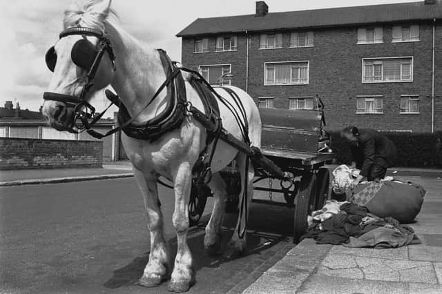 Rag-and-bone men were still a common sight in the 60s and 70s