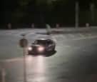 The driver was caught on camera