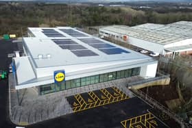 The new Lidl in Havant is nearing completion.