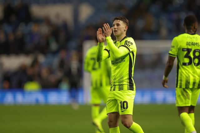 Adrian Segecic scored Pompey's winner in a 1-0 success at Sheffield Wednesday. Picture: Jez Tighe/ProSportsImages