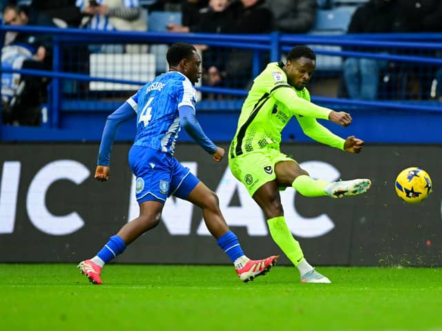 New Pompey man Millenic Alli in action at Sheffield Wednesday. Pic: Getty