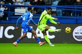 New Pompey man Millenic Alli in action at Sheffield Wednesday. Pic: Getty