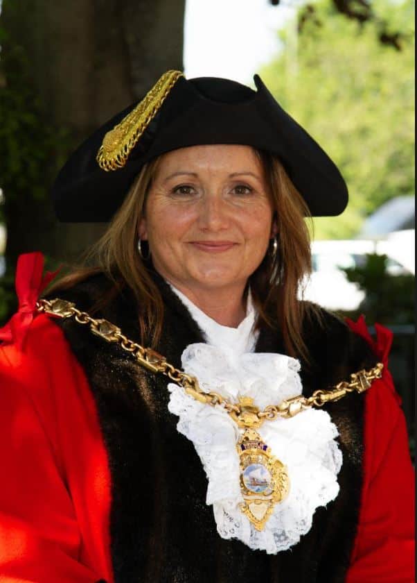 Gosport Borough Councillor Kirsten Bradley who is the mayor