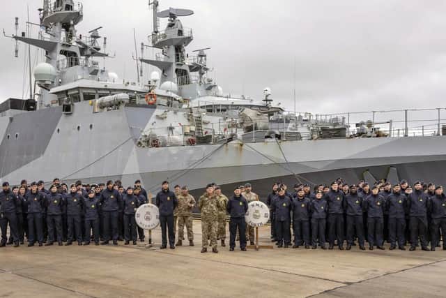 HMS Forth is due to return home after a lengthy mission patrolling the Falkland Islands. She will be replaced by HMS Medway.