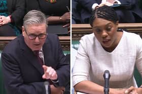 Prime Minister Sir Keir Starmer addressed the "£28bn shortfall" in defence spending, after being accused of being weak by Conservative leader Kemi Badenoch.