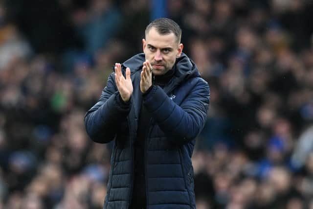 Tonda Eckert’s post-match comments about the Fratton Park atmosphere has amused the Fratton faithful.