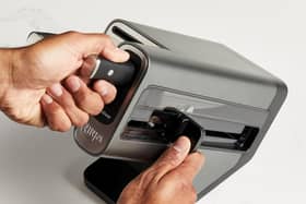 The integrated sharpener is one of the things people love about the StaySharp knife block