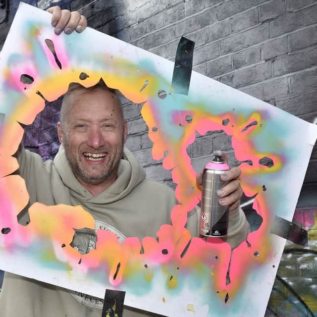 Paul Stone otherwise known as artist My Dog Sighs