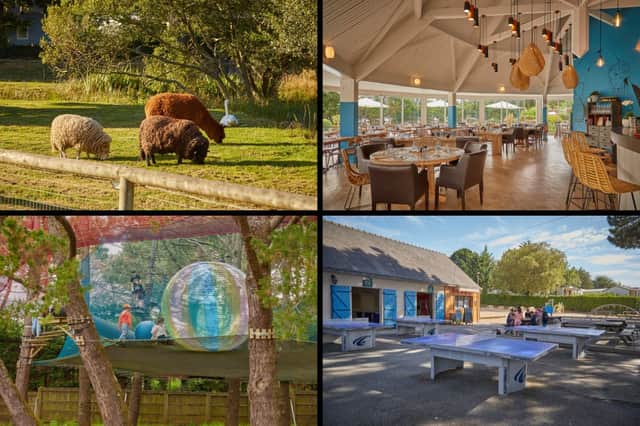 Some of the fantastic facilities at La Grande Métairie