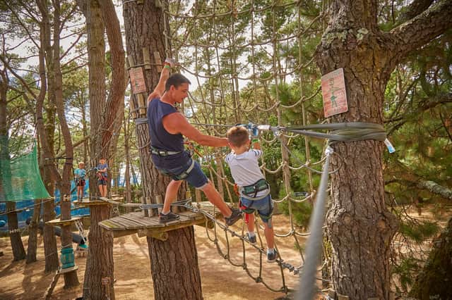 La Grande Métairie tree top adventure