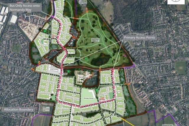 Concept plans for Southleigh Strategic Site