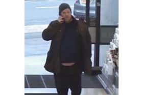 Police want to speak to this man after four bottles of rum were stolen from Waitrose on Stoke Road in Gosport.