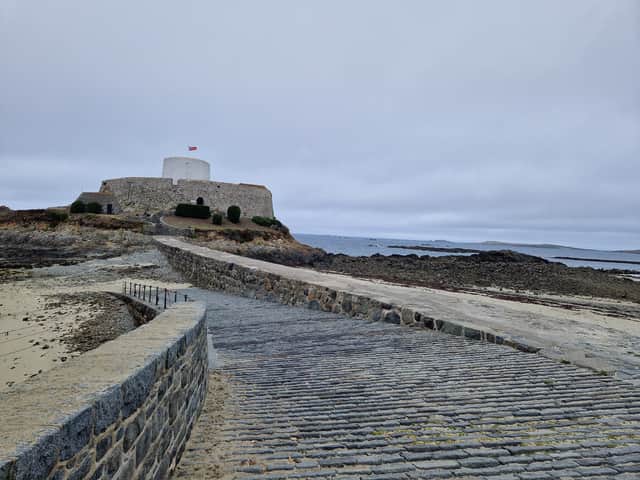One of the many forts which can be found around Guernsey
