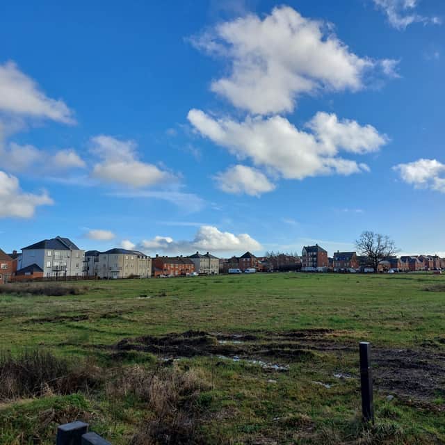 1,100 of the new-build homes have already gone up with 1,450 to go.
