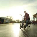 Effraim Catlow, professional BMX flatland rider and manager of Southsea Skatepark.