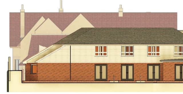 Proposed new bedrooms at Thalassa Care Home, Gosport