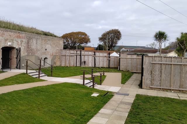 Work has been taking place at The Diving Museum in Gosport
