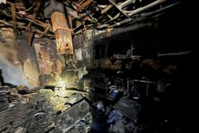 The fire started in the West Wing of Southampton General Hospital at around 5.30pm on Sunday, February 1.