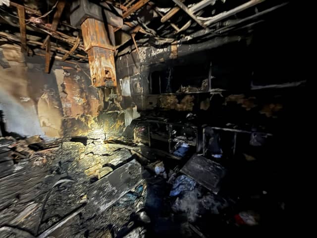 The fire started in the West Wing of Southampton General Hospital at around 5.30pm on Sunday, February 1.