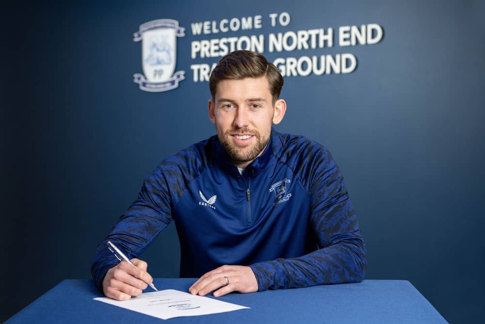 Callum Lang after his move from Pompey to Preston