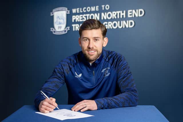 The attacker left Pompey for Preston on transfer deadline day. Picture: Ian Robinson